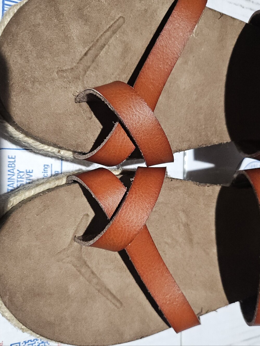 Madden Girl Orange Strappy Wedge Sandals